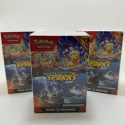 Pokemon TCG Surging Sparks Scarlet & Violet Booster bundle box X3 FACTORY SEALED - Image 1