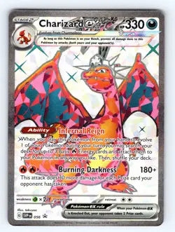 2023 Pokemon Charizard ex #056 Black Star Promo Holo - NM 💎 - Image 1