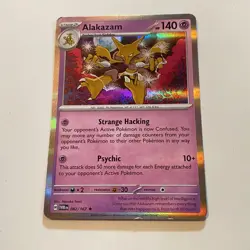Alakazam - 082/167 - Rare - Holographic - Pokemon TCG - Image 1