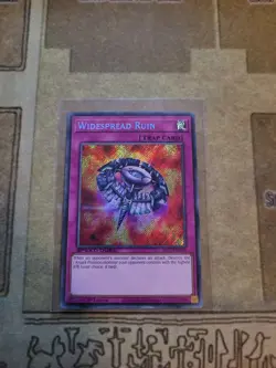 YUGIOH WIDESPREAD RUIN SBC1-END20 SECRET 1ST ED NM SPEED DUEL ALT ART - Image 1