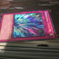 Yugioh Torrential Tribute 1st Edition Secret Rare LCJW-EN294 NM - Image 2