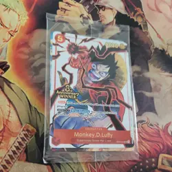 Sealed 3rd Anniversary Pre-Release Winner Pack! Luffy Sabo Ace! One Piece TCG!NM - Image 2