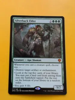 Silverback Elder. DMU Ape shaman Magic the Gathering Card.Mythic NM as shown. - Image 2