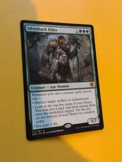 Silverback Elder. DMU Ape shaman Magic the Gathering Card.Mythic NM as shown. - Image 4