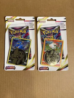 Lost Origin Single Booster Pack Blister Set w/Promo Cards & Coins Pokemon TCG - Image 1