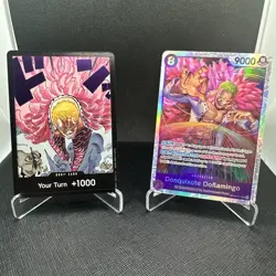 Donquixote Doflamingo SR OP10-071 And Donquixote Don Card ONE PIECE Card Game NM - Image 1