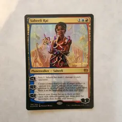 MTG FOIL Saheeli Rai - Prerelease Cards (PRE)186 - Image 2