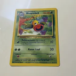 Weepinbell - Jungle Set - 48/64 - Pokemon Trading Card Game - Image 1