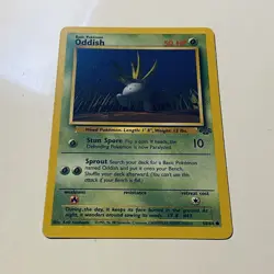Oddish - Jungle Set - 58/64 - Pokemon Trading Card Game - Image 1