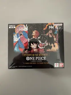 One Piece Card Game OP-09 Emperors in the New World Booster Box English SEALED - Image 1