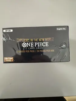 One Piece Card Game OP-09 Emperors in the New World Booster Box English SEALED - Image 2