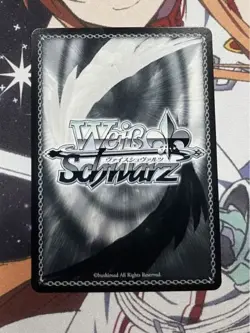 Signed Weiss Schwarz Dengeki Bunko Stray Cats Card Gny/WS02-068SP SP FOIL - Image 2