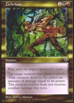 MTG Delirium, Mirage, Heavily Played, English - Image 1