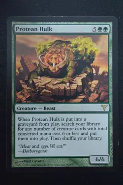 Magic The Gathering MTG PROTEAN HULK Dissension LP Lightly Played - Image 1