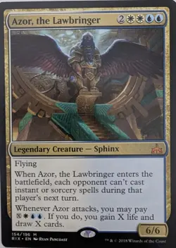 Azor, the Lawbringer x1 Rivals of Ixalan MTG Magic the Gathering LP/NM - Image 1