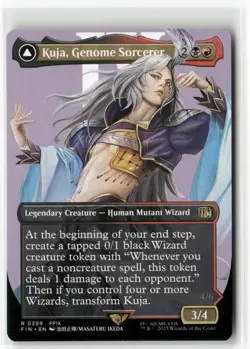 Kuja, Genome Sorcerer Borderless - FINAL FANTASY MTG NM - Image 1