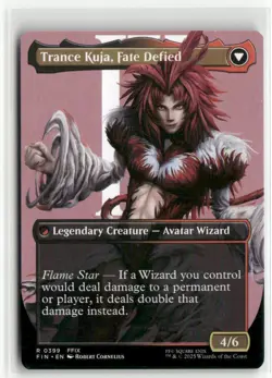 Kuja, Genome Sorcerer Borderless - FINAL FANTASY MTG NM - Image 2