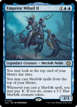 Emperor Mihail II [The Lost Caverns of Ixalan Commander] Magic MTG - Image 1