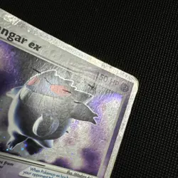 2004 Pokemon EX Fire Red & Leaf Green Gengar EX Holo Foil 108/112 Rare (HP) - Image 5