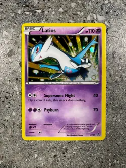 Pokemon TCG Cards Latios XY65 Black Star Promo Holo - Image 1