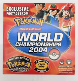 2004 Pokemon DVD World Championships Trading Card Game DVD - Image 1