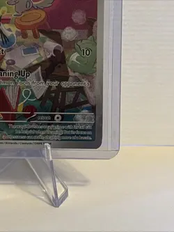 Minccino Holo Pokemon TCG Temporal Forces 182/162 Full Art Illustration Rare - Image 5
