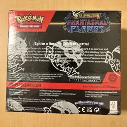 Pokemon Mega Evolution Phantasmal Flames Booster Box (36 Packs) - Image 2