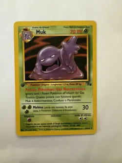 Pokemon Muk 28/62 Fossil Rare ITA First Edition 1999 - Image 1