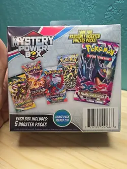 Pokemon Mystery Power Box Chase Pack Seeded 1:10 (5 Booster Packs) NEW SEALED - Image 3