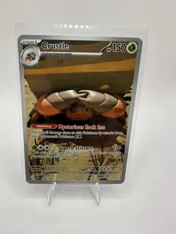 Crustle 186/182 Holo Illustration Rare SV10: Destined Rivals Pokemon TCG - Image 1