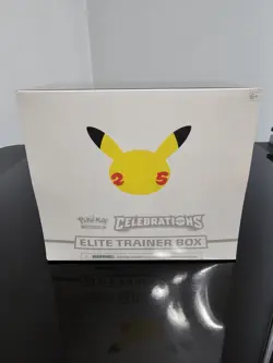 Pokemon TCG Celebrations ETB Elite Trainer Box 25th Anniversary Sealed 820650809439 - Image 1