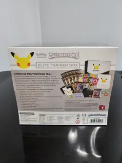 Pokemon TCG Celebrations ETB Elite Trainer Box 25th Anniversary Sealed 820650809439 - Image 2