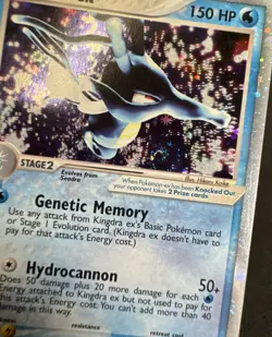 Swirl !!! Kingdra ex 92/97 Dragon Holo Swirl Pokemon MJ - Image 3