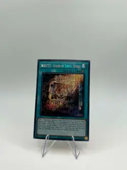 MP24-EN122 WANTED: Seeker of Sinful Spoils Prismatic Secret Rare 1st Ed YuGiOh - Image 1