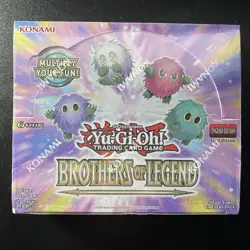 Yugioh Brothers of Legend Factory Sealed Booster Box 1st Edition IN HAND! - Image 1