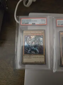 Blue-Eyes White Dragon PGL2-EN080 Premium Gold: Return of the Bling... - Image 2