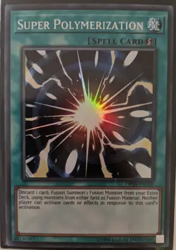 YuGiOh Super Polymerization Super Rare OP09-EN009 - Image 1
