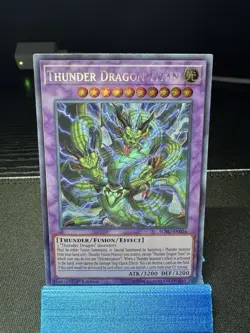 Yugioh Thunder Dragon Titan SOFU-EN036 Secret Rare NM - Image 2