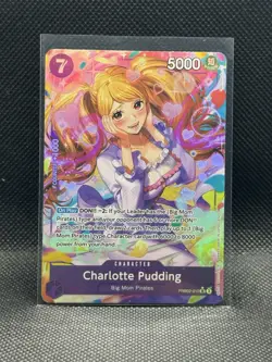 CHARLOTTE PUDDING One Piece TCG PRB02-010 Alt Art SR The Best Vol.2 English - Image 1