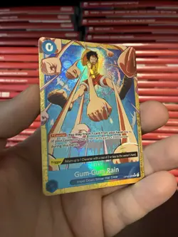 Gum-Gum Rain OP02-068 Alternate Art The Best Volume 2 Foil One Piece TCG - Image 2