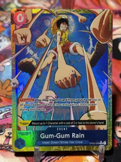 GUM-GUM RAIN - One Piece OP02-068 - AA Alt Art Rare R - Premium Booster PRB02 - Image 1