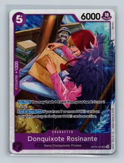 One Piece - Donquixote Rosinante - OP10-072 - Royal Blood - Super Rare - NM - Image 1