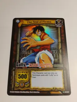 2005 one piece the quest begins ccg The Soul Of Pirates Luffy - Image 1