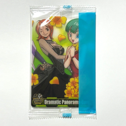 S4341 Nami & Bulma SEALED Dragon Ball x One Piece 40th Anniversary Morinaga J3 - Image 1