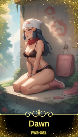 Dawn - Beautiful Sexy Waifu Card -Custom DIY Fan Art Card PW3-081 - Image 1