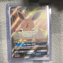 Pokemon Eevee GX SM233 Full Art Promo Holo Card 160HP Basic English Pokemon TCG - Image 3