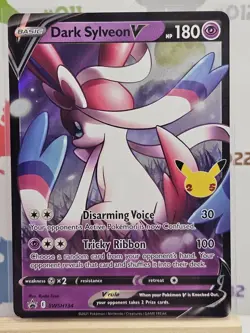 Dark Sylveon v SWSH134 SWSH: Sword & Shield Promo Cards Holo - Image 1