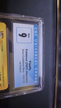 Flaaffy 039/128 1st Edition E-Series Japanese Expedition Pokemon Card CGC 9 MINT - Image 2