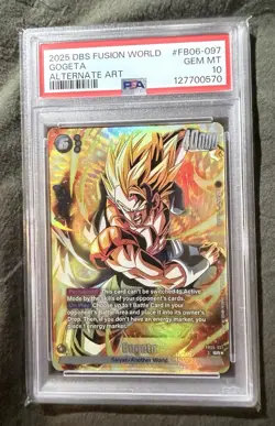 Gogeta FB06-097 Alternate Art Dragon Ball Card Rivals Clash - Image 1