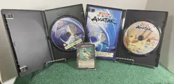 Avatar- Last Airbender- Appa's Wild Ride Card & Book 1: Water- Vol. 1 & 2 DVD’s - Image 5